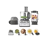 Kenwood MultiPro Express FDM71.900SS Kompakt-Küchenmaschine, 3 Liter, Variable Geschwindigkeit mit Pulsfunktion, Integrierte Digitalwaage, Silber